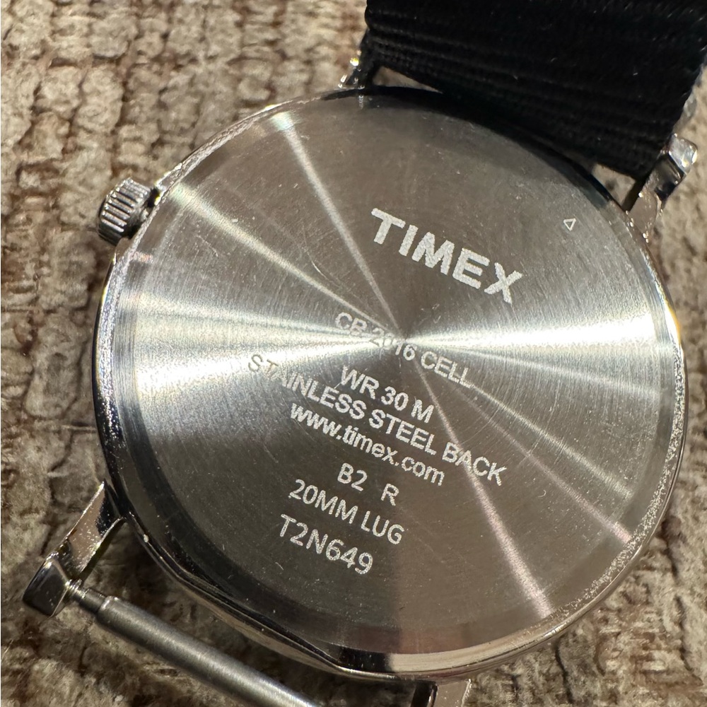 Timex Men's Easy Reader Weekender Indiglo Watch T2N649 - Picture 6 of 6